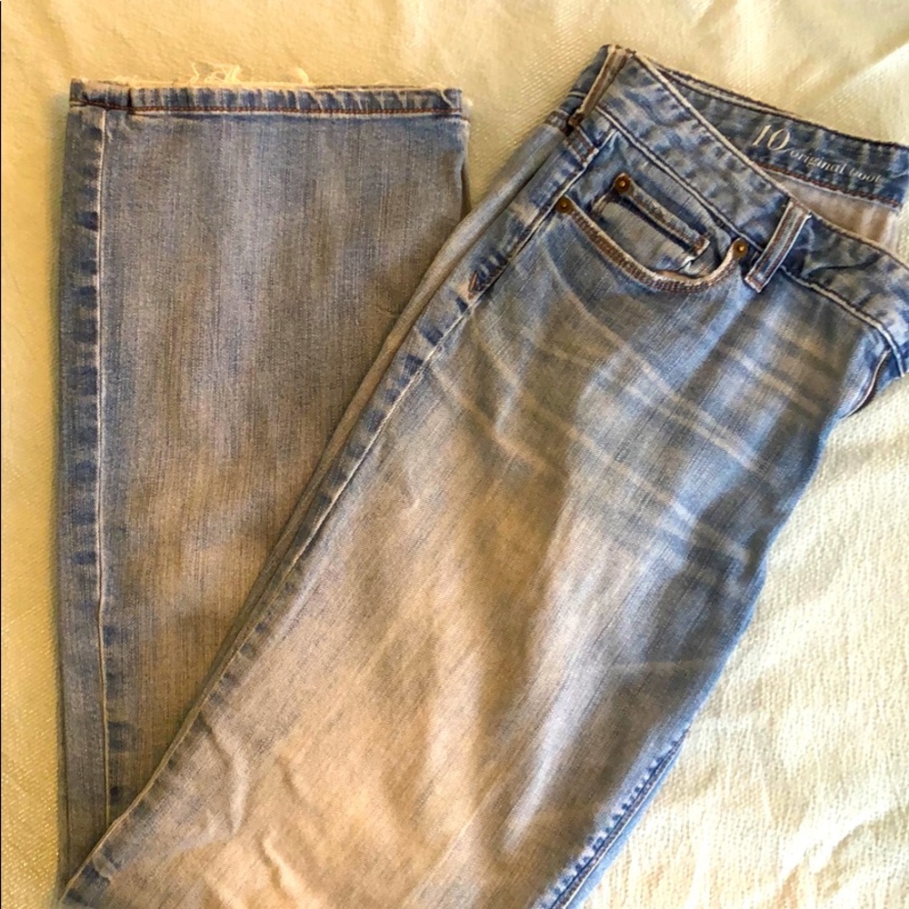 Loft boot cut jeans